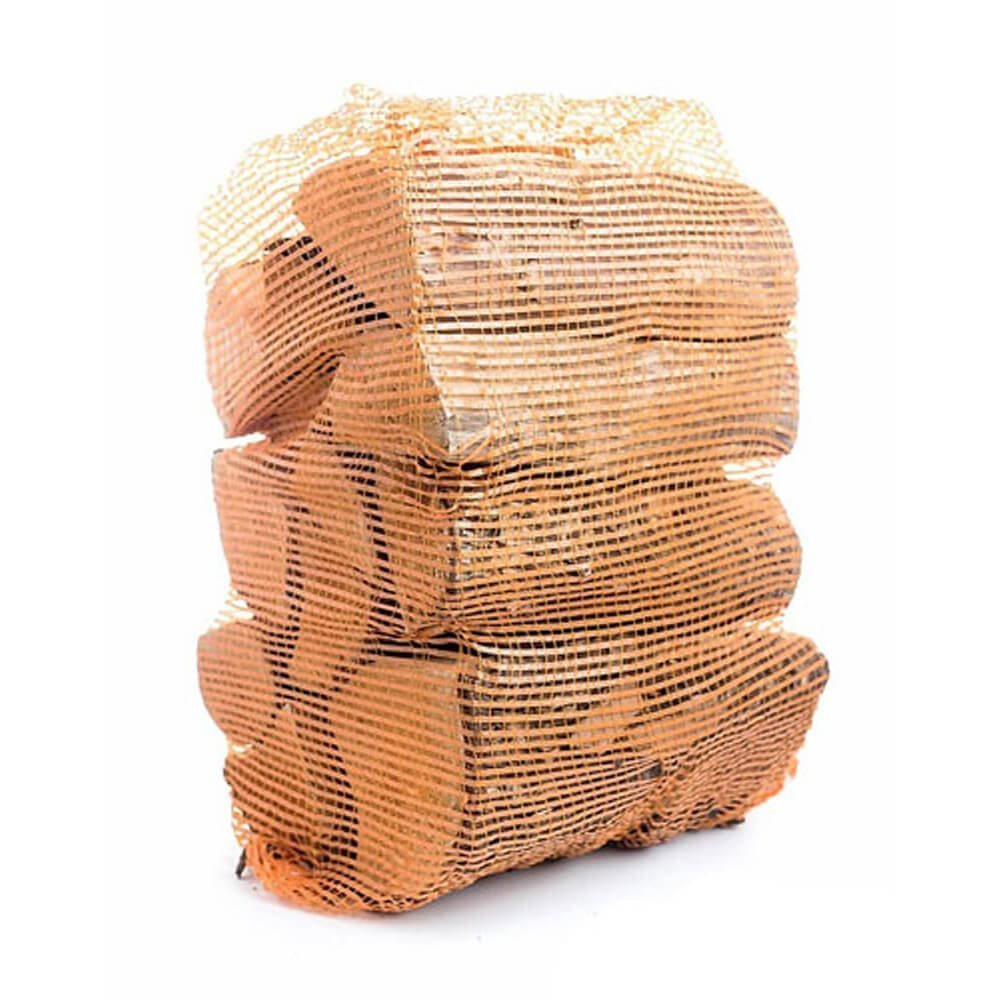 54 sacchi a rete di ceppi di betulla essiccati in forno (500 kg)