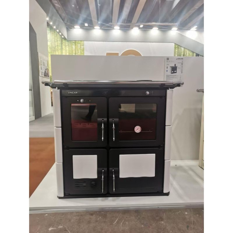 Stufa a legna in ceramica Lincar Bea 702A GL – 7,5 kW - immagine 3