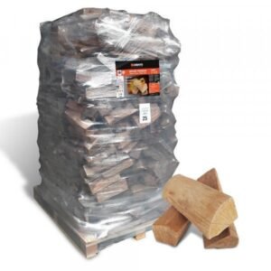 Ceppi di qualità superiore essiccati in forno – Quercia e faggio – 25 cm